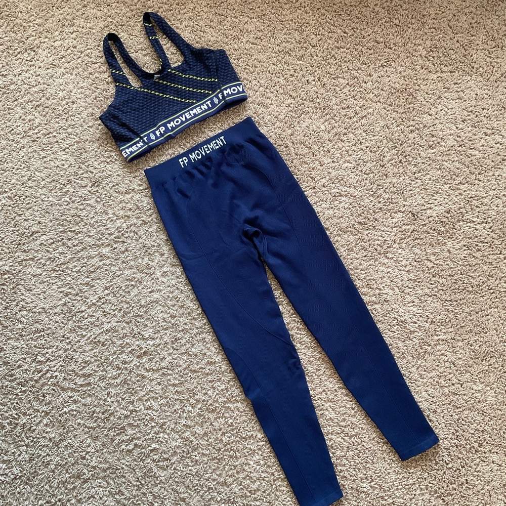 FP Movement by Free People Dark Blue Leggings